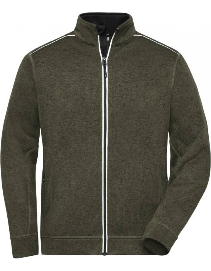 Jachetă de lucru tricotată din fleece pentru bărbați - Uni